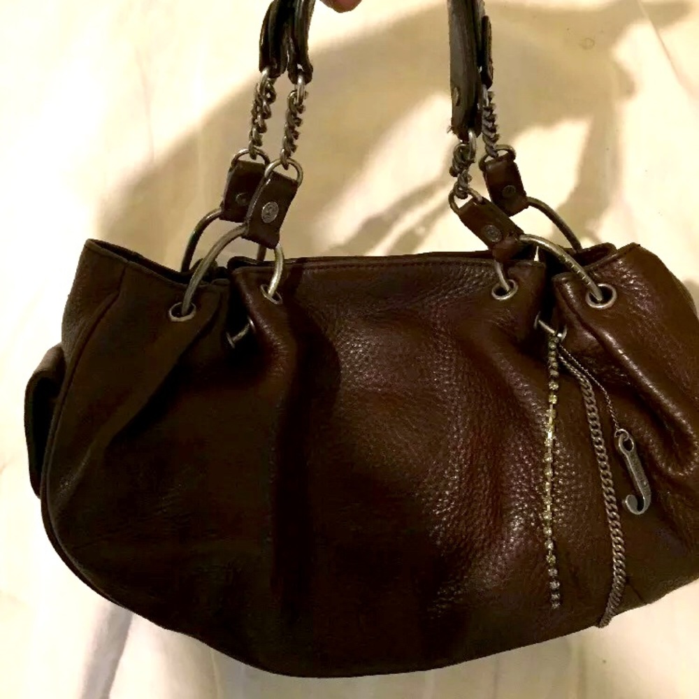 JUICY COUTURE Fluff Bag Pebble Leather & Dust bag!